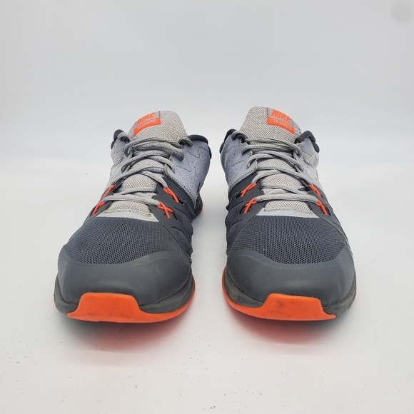 Nike Shoe Men's 13 Air Epic Speed TR II Sneaker 852456-004 Gray Orange Trainers - Picture 2 of 8